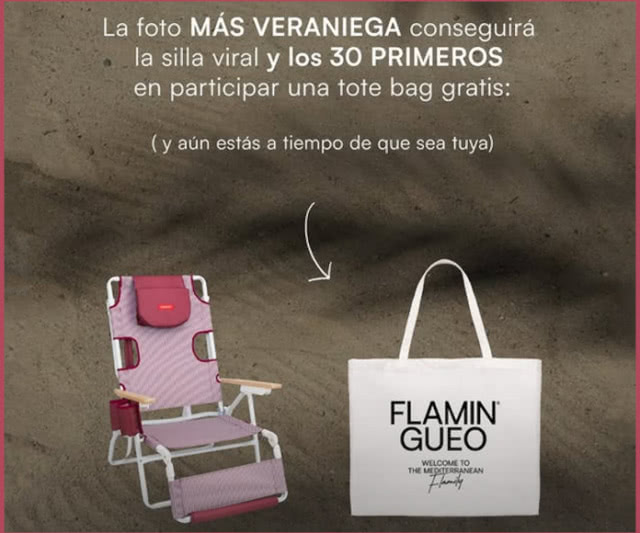 Sorteo Flamingeo 30 Tote Bag