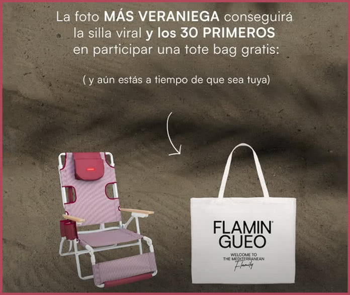 Sorteo Flamingeo 30 Tote Bag