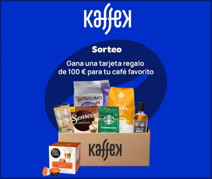 Sorteo Kaffek Tarjeta Regalo 100e