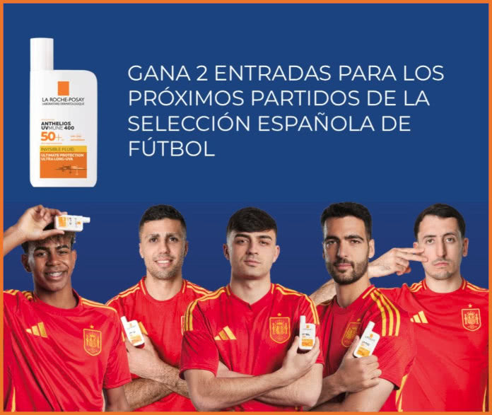 Sorteo La Roche Posay Entradas Selección Fútbol