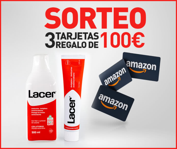 Sorteo Lacer 3 Tarjetas 100e