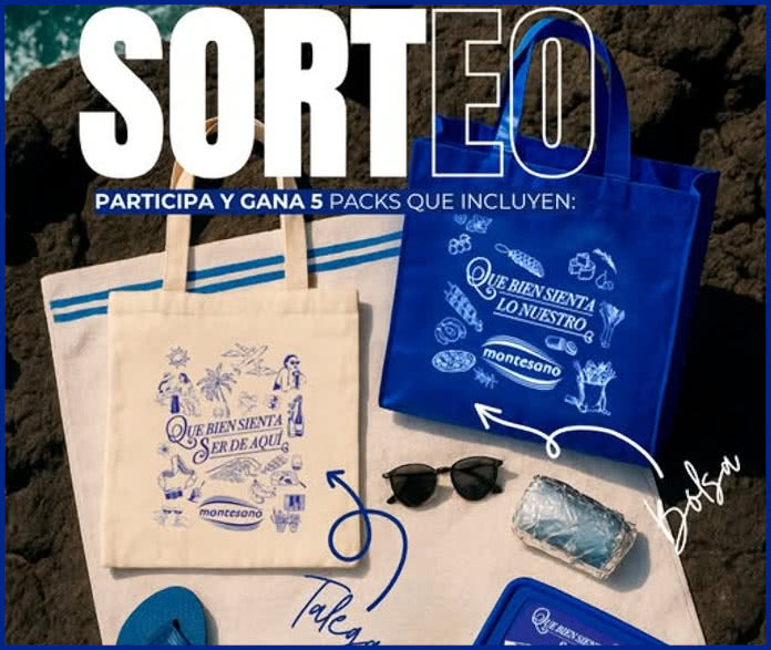 Sorteo Montsesano 5 Packs Totebag