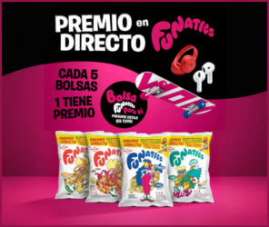 Sorteo Mundo Facundo 5 Bolsas