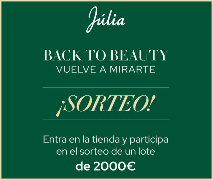 Sorteo Perfumerias Julia 2000e