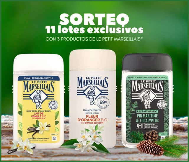 Sorteo Perfumerías San Remo Le Petit Marseillais 11 Lotes