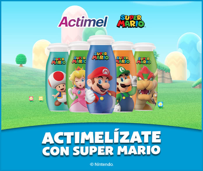 Sorteo Por Compra Actimel Super Mario 18 Nintendo Switch