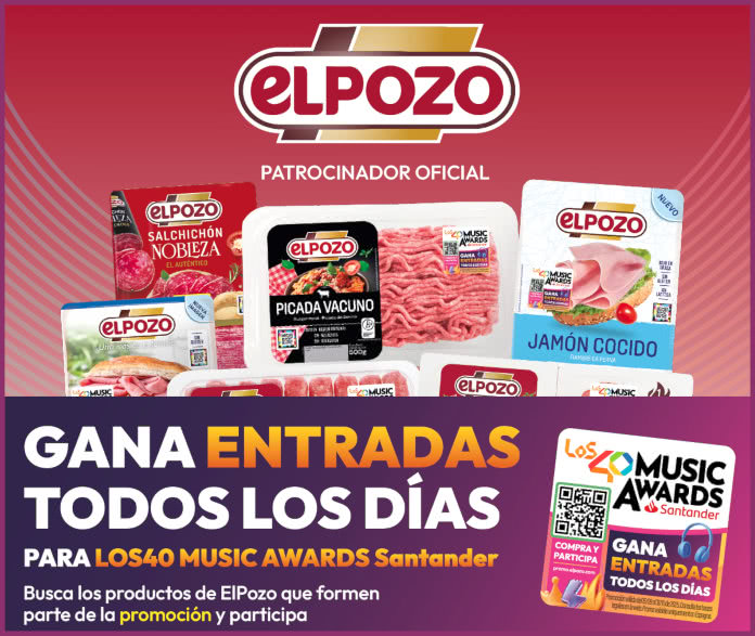 Sorteo Por Compra El Pozo Los40 Music Awards