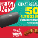 Sorteo Por Compra Kitkat 50 Altavoces Bose