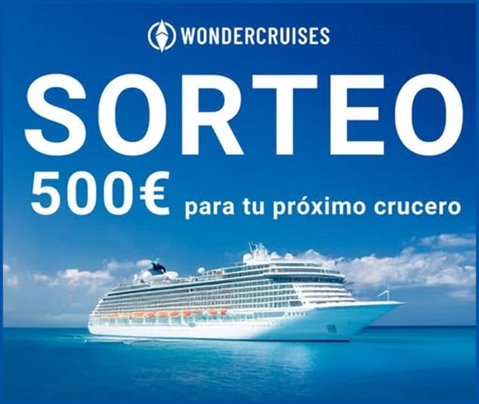 Sorteo Wondercruises 500e