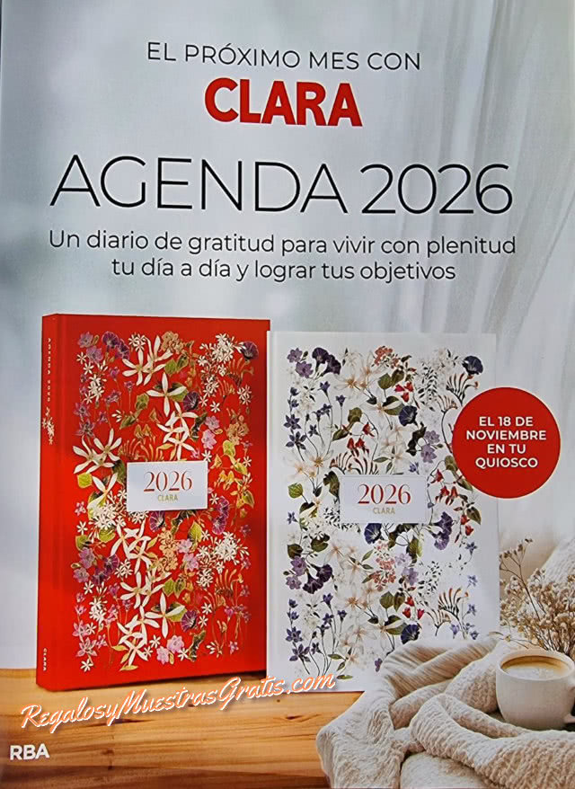 Avance Regalos Revistas Diciembre 2025 Clara