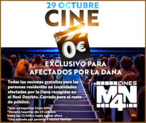 Gratis Entradas Cine Dana 29 10 25