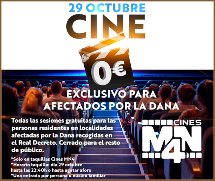 Gratis Entradas Cine Dana 29 10 25