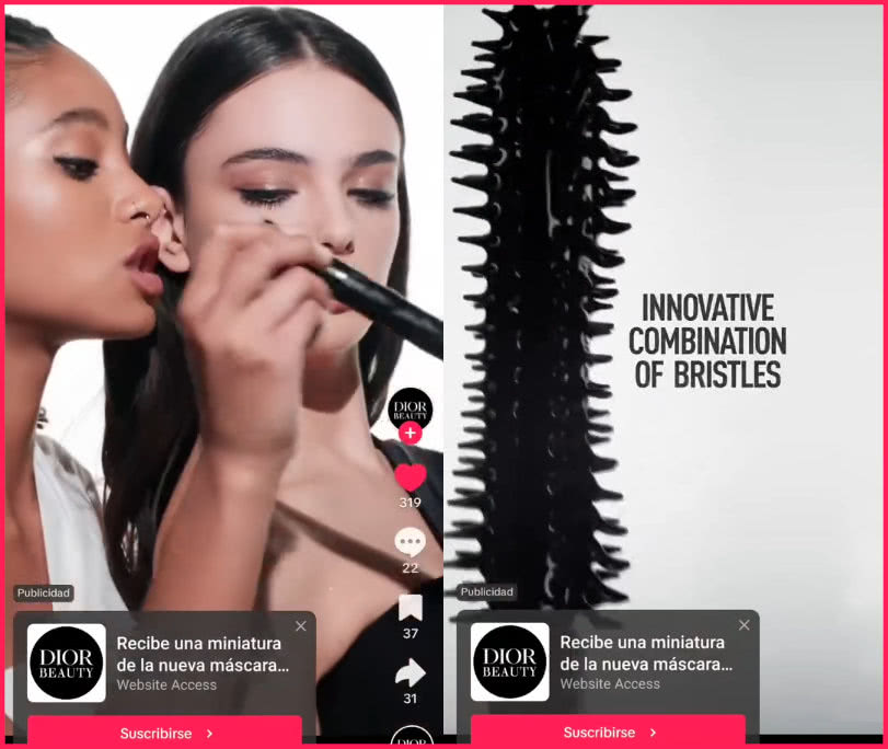 Muestras Gratis Dior Miniatura Mascarilla Anuncio