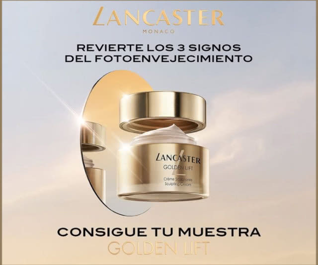 Muestras Gratis Lancaster Golden Lift