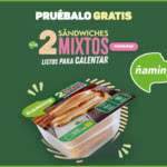 Prueba Gratis Ñaming 2 Sandwiches Mixtos