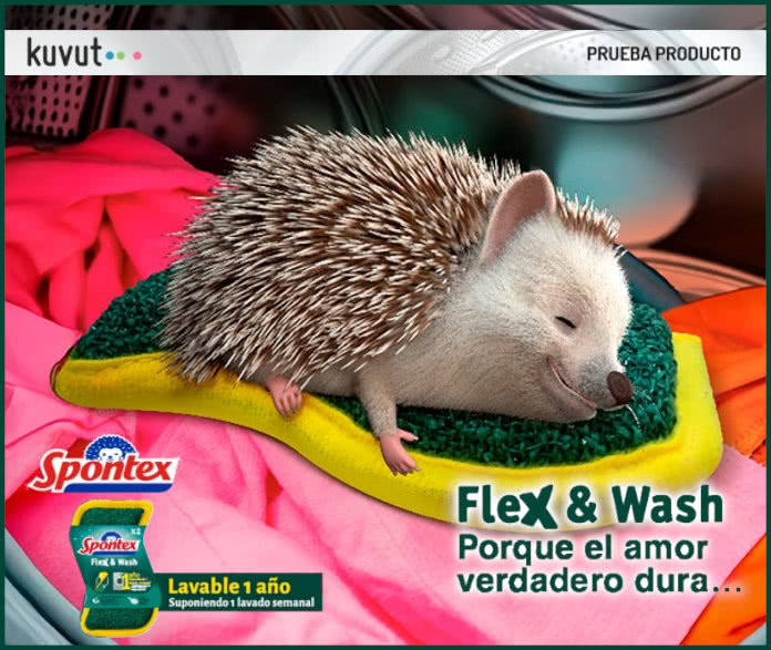 Reembolso Kuvut Spontex Flex Wash 30 Seleccionados