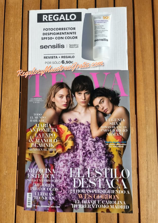 Regalos Revistas Noviembre 2025 Telva