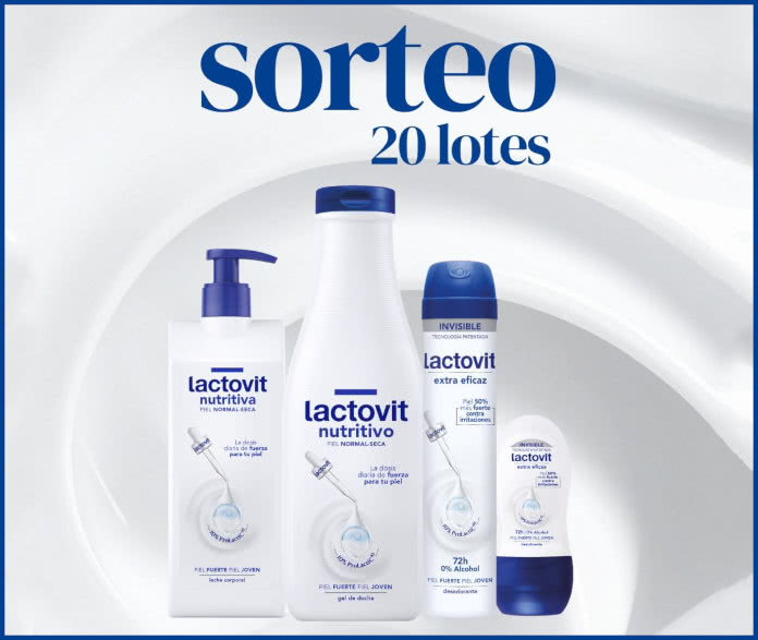 Sorteo Aromas 20 Lotes Lactovit