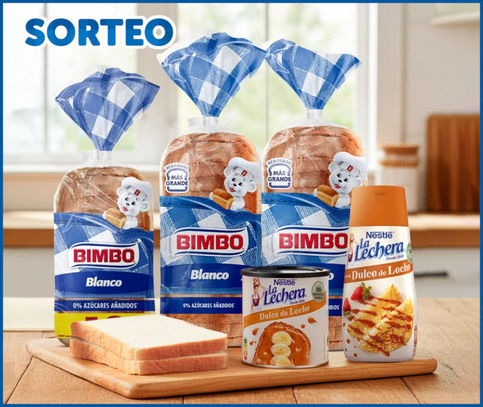 Sorteo Bimbo La Lechera 10 Lotes
