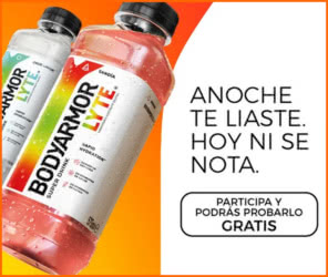 Sorteo Bodyarmor Lyte Lotes