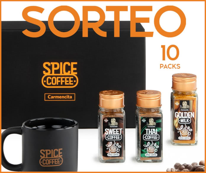 Sorteo Carmencita 10 Packs Spice Coffe