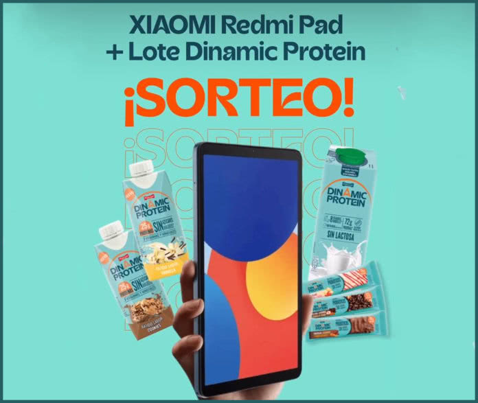 Sorteo Dinamic Protein Tablet Xiaomi Redmi Pad Lote