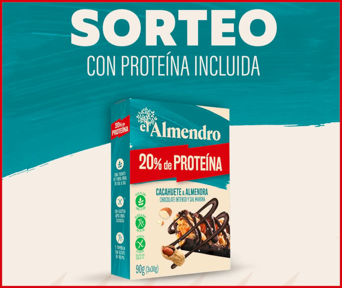 Sorteo El Almendro Pack Barritas Almendra