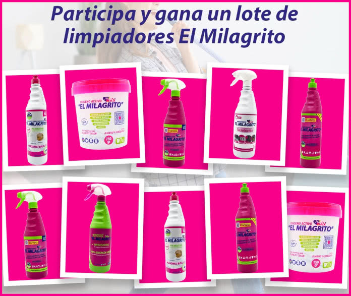 Sorteo El Milagrito Limpiadores Lote