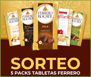 Sorteo Ferrero Rocher 5 Tabletas
