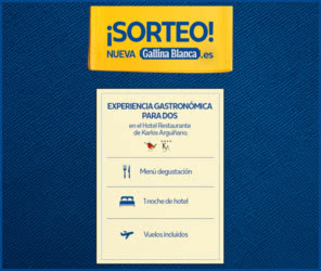 Sorteo Gallina Blanca Experiencia Karlos Arguiñano