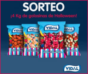 Sorteo Golosinas Vidal 4 Kg Halloween