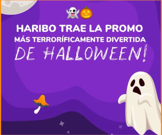 Sorteo Haribo Halloween Cámara Instax Mini 12 Lote