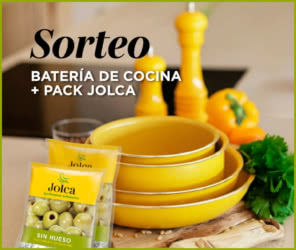 Sorteo Jolca Batería Cocina Pack Bolsitas