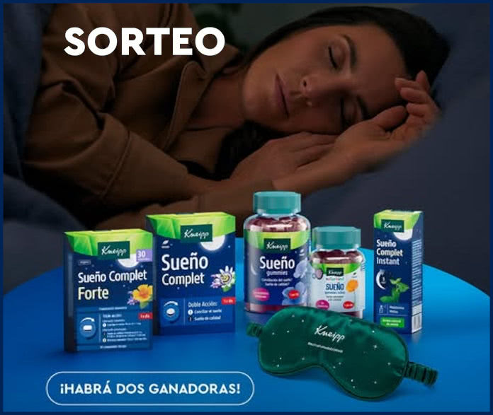 Sorteo Kneipp 2 Packs Exlusivos Sueño Profundo