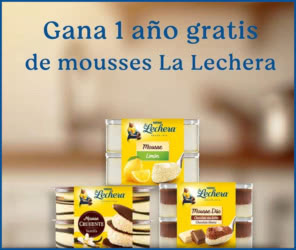 Sorteo La Lechera 12 Meses Mousses