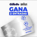 Sorteo Lacuponera Braun Gillette 2 Entradas