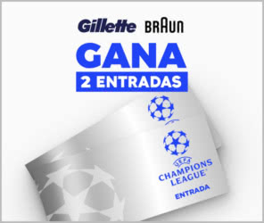 Sorteo Lacuponera Braun Gillette 2 Entradas
