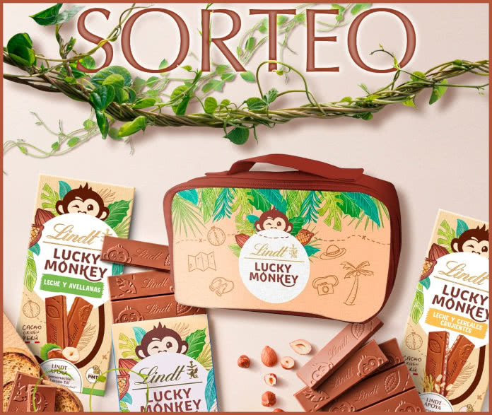 Sorteo Lindt Estuche Lucky Monkey