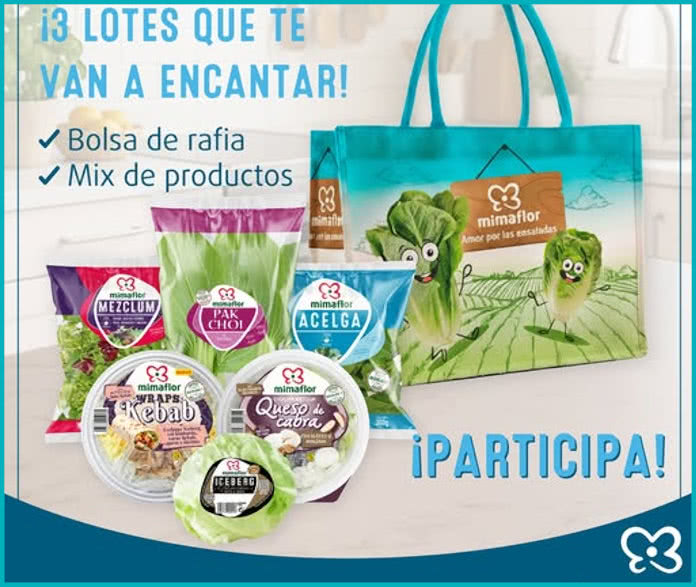 Sorteo Mimaflor 3 Lotes Bolsa Rafia