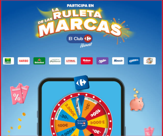 Sorteo Por Compra Carrefour App La Ruleta De Las Marcas
