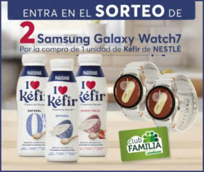 Sorteo Por Compra Coviran Nestle Kefir 2 Samsung Galaxy Watch 7