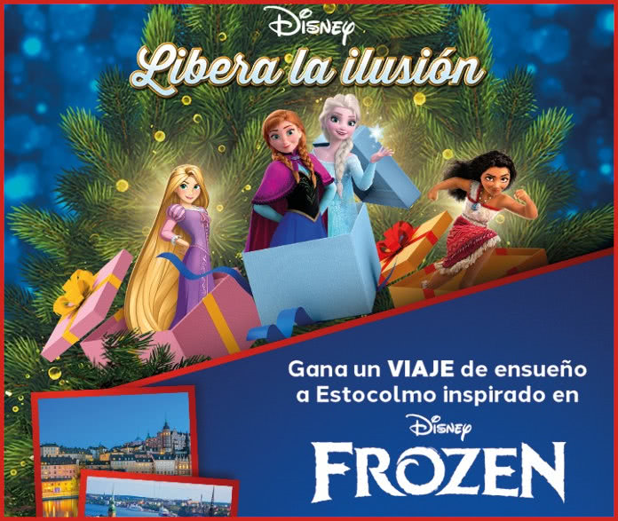 Sorteo Por Compra El Corte Ingles Disney Viaje Estocolmo