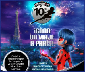 Sorteo Por Compra El Corte Ingles Miraculous Ladybug Viaje Paris