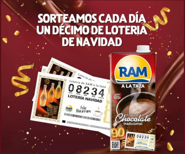 Sorteo Por Compra RAM 85 Décimos Lotería
