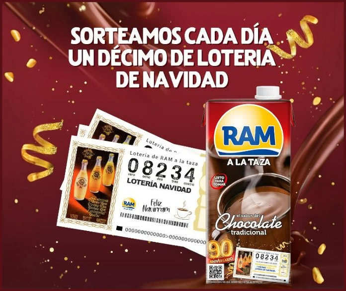 Sorteo Por Compra RAM 85 Décimos Lotería