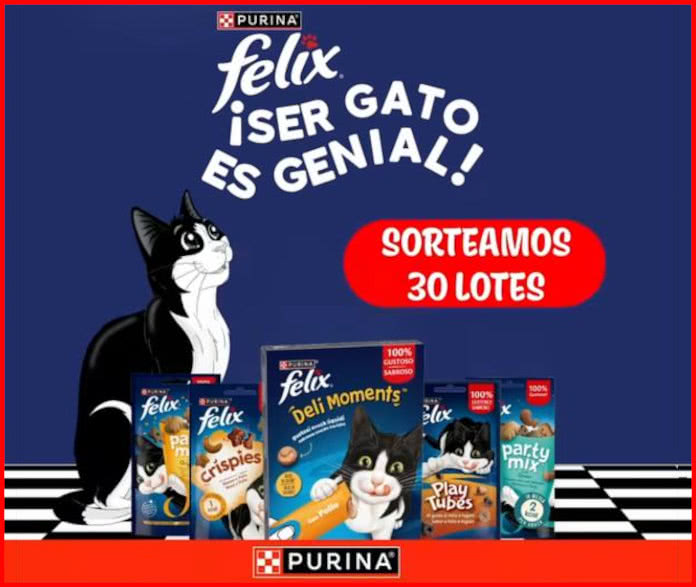 Sorteo Purina Felix 30 Lotes
