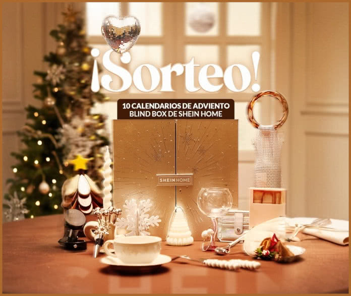 Sorteo Shein 10 Calendarios Adviento