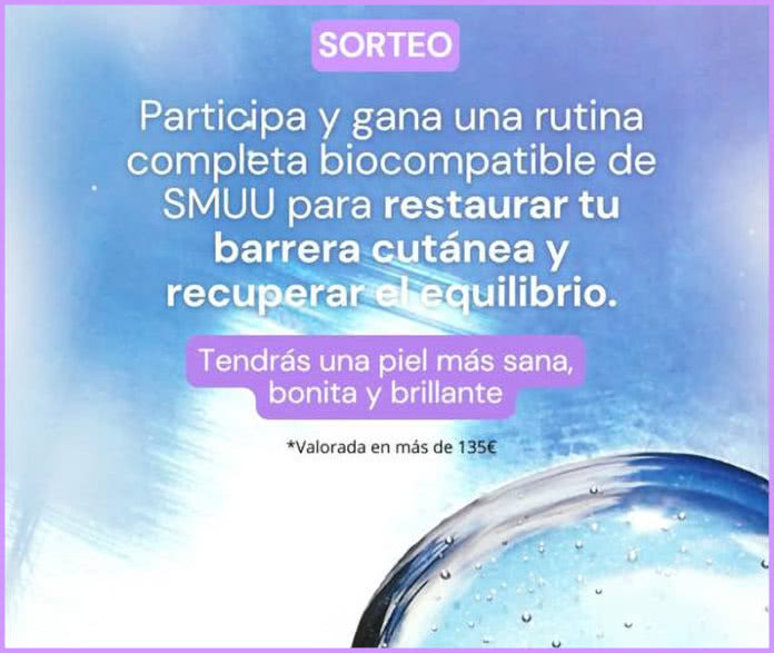 Sorteo Smuu Cosmetics Rutina Biocompatible