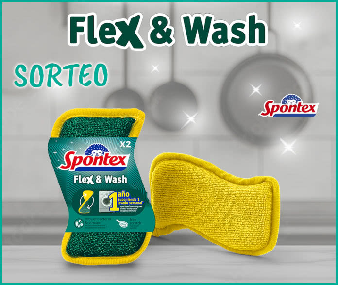 Sorteo Spontex 5 Packs Flex Wash
