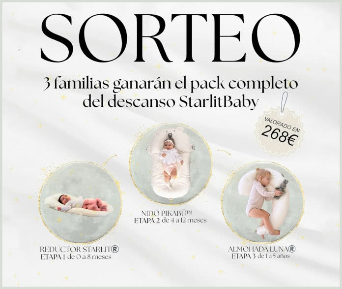 Sorteo Starlit Baby 3 Packs Descanso